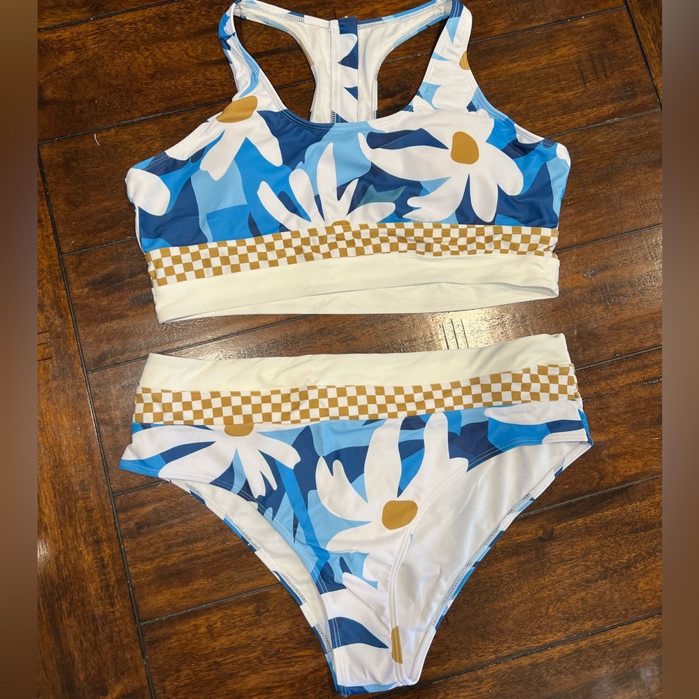 SunnyGrace Bathing Suit 2XL NWOT